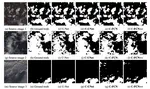 Low-Power Neural Networks for Semantic Segmentation of Satellite Images